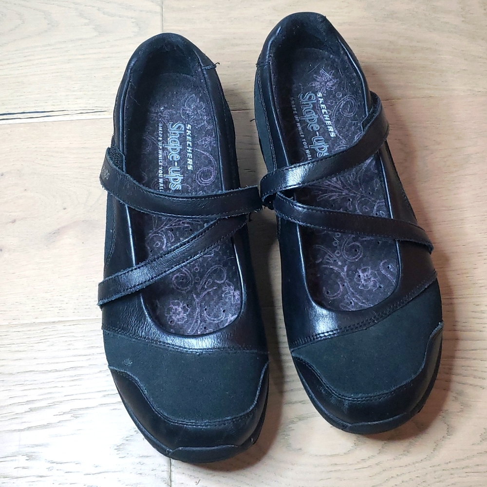 Skechers Shape-Up XW Hyperactive Black Sneaker 9